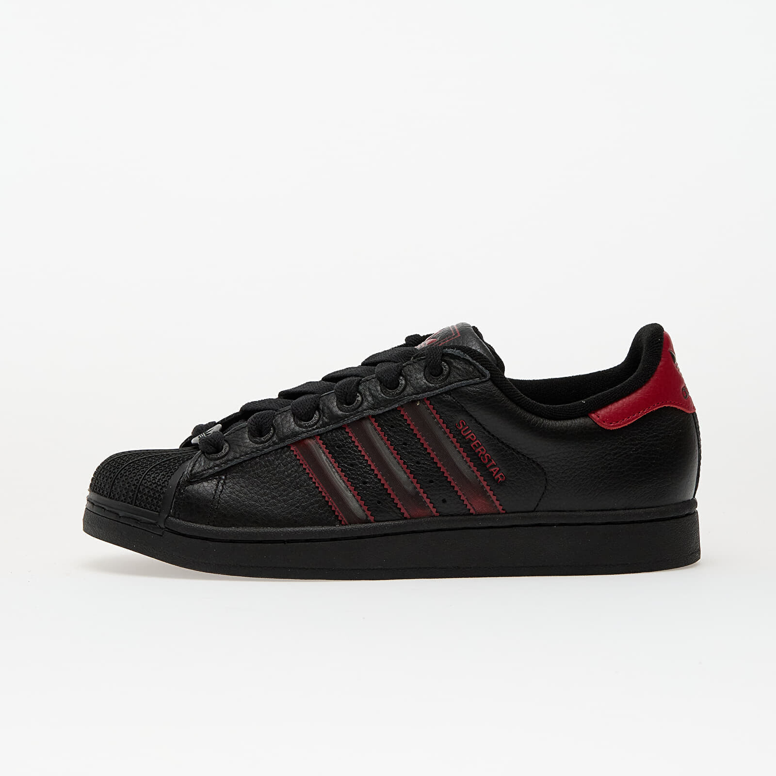 Sneakers adidas Superstar II Core Black/ Tmvire/ Core Black UK 9.5