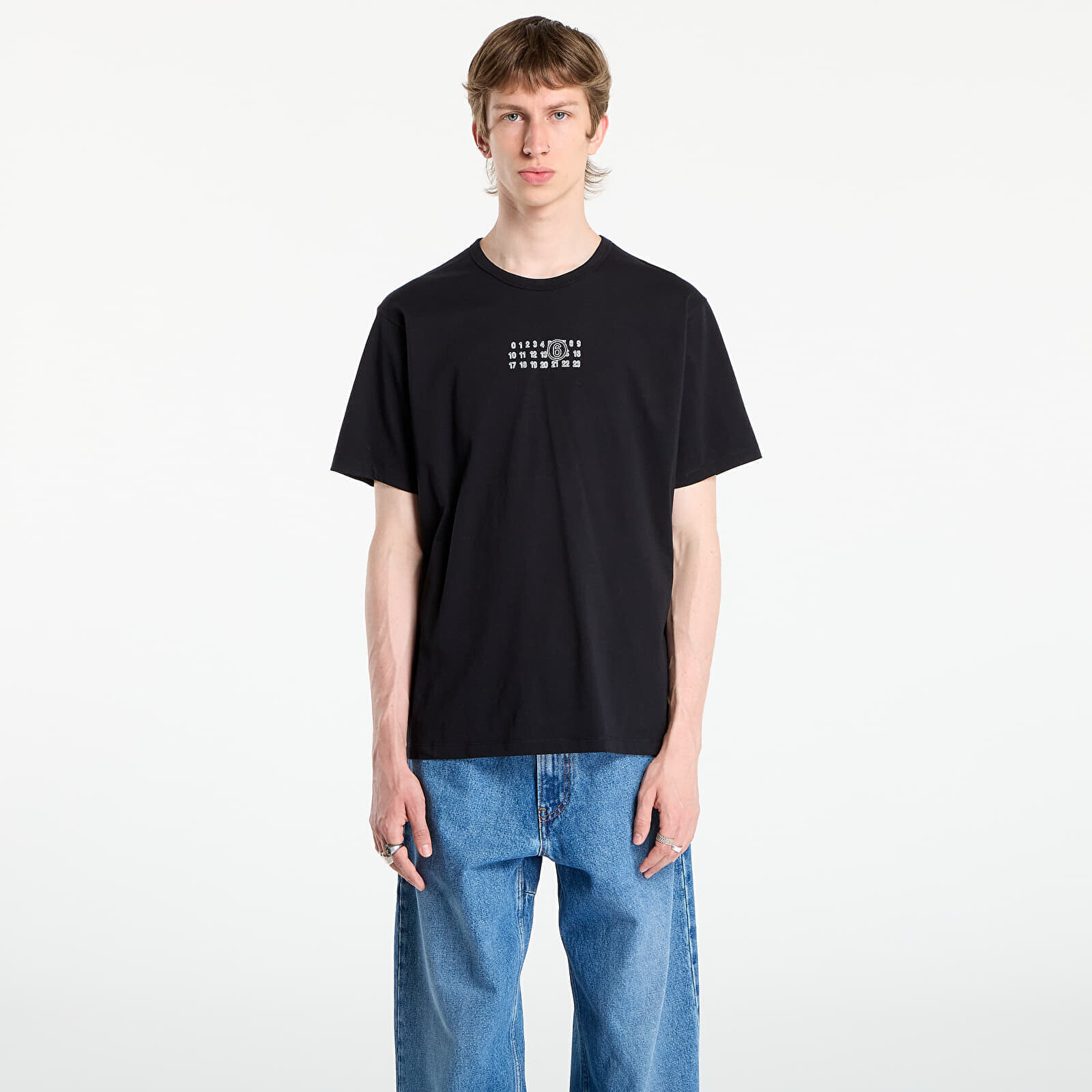 T-shirt MM6 Numeric T-Shirt Black L