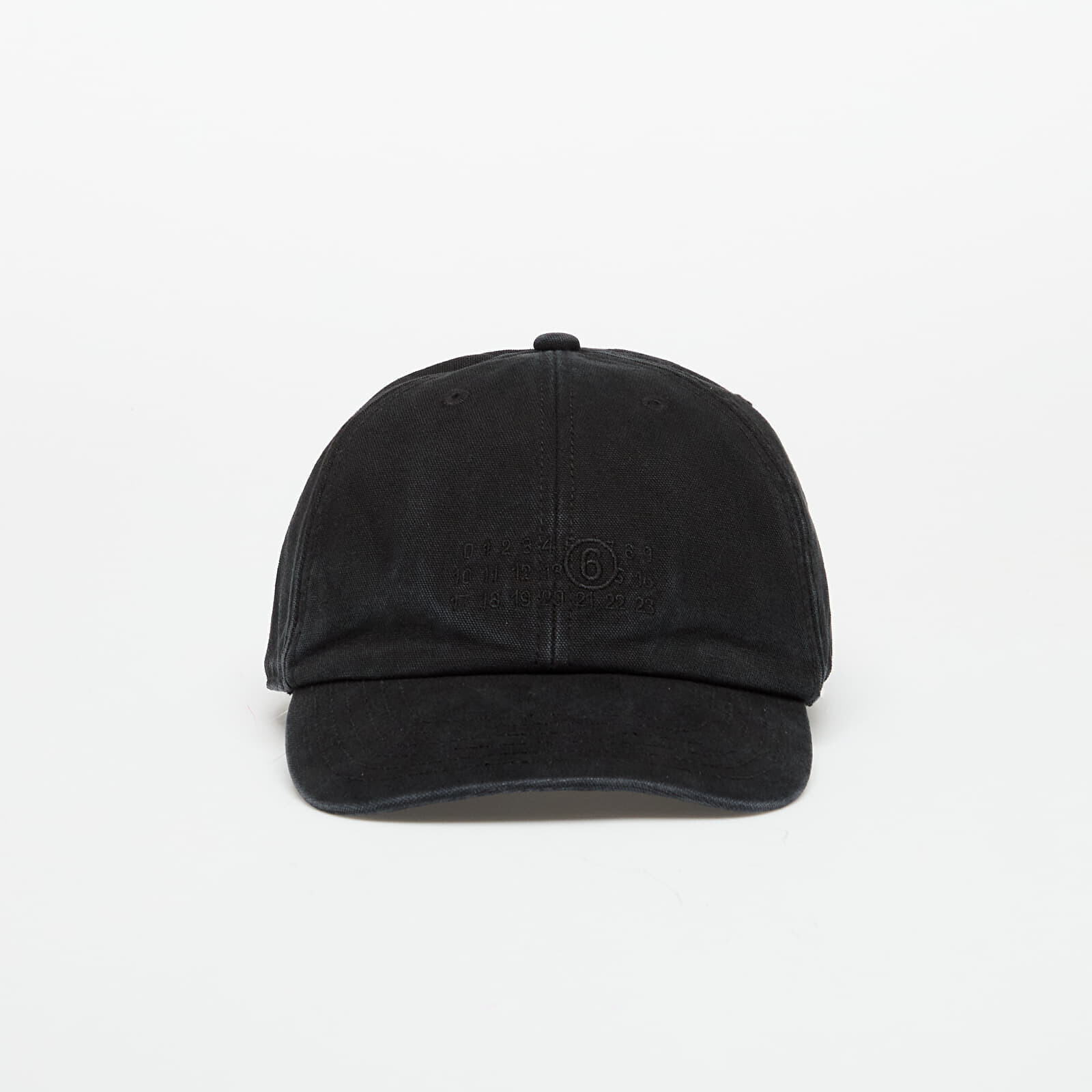 Cap MM6 Men's Rtw Avp Hat Washed Black L