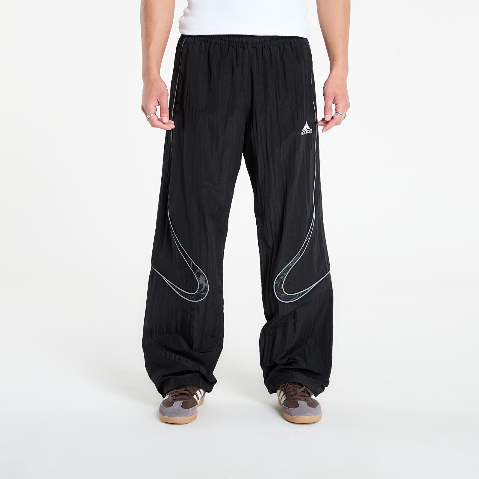 Pants adidas Adilenium Season 4 Teamgeist Track Tracksuit Bottoms Black L