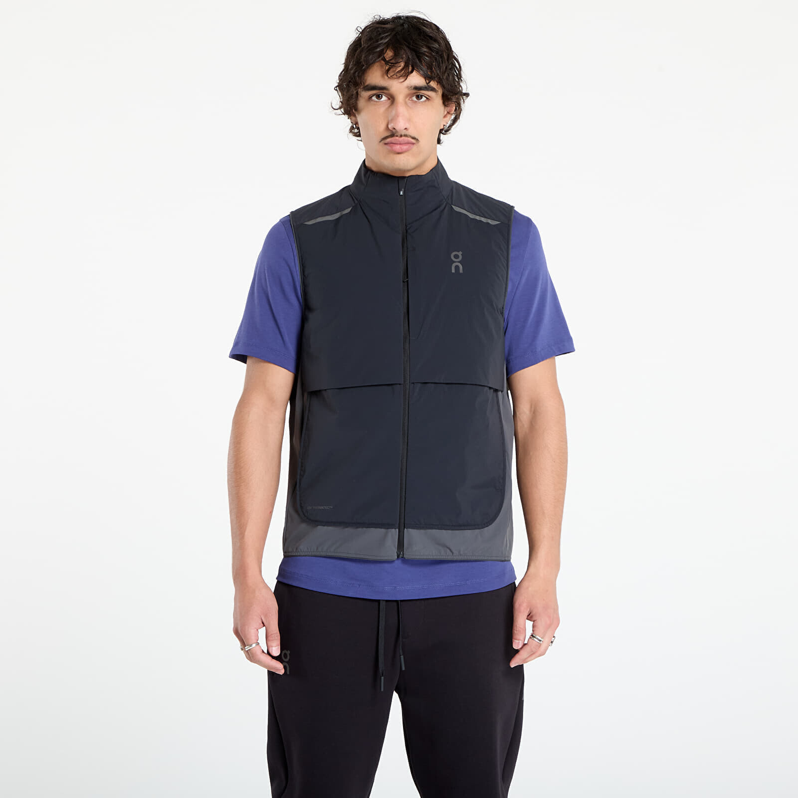 Vest On Weather Vest Black/ Eclipse L