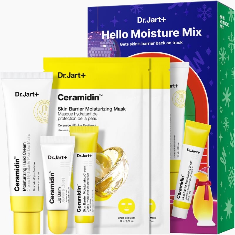 Dr. Jart+ Ceramidin™ Hello Moisture Mix gift set with moisturising effect
