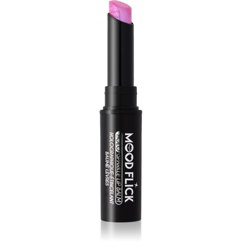 J.Cat Beauty Mood Flick moisturising lip balm with glitter shade 101 Switch Off 2 g