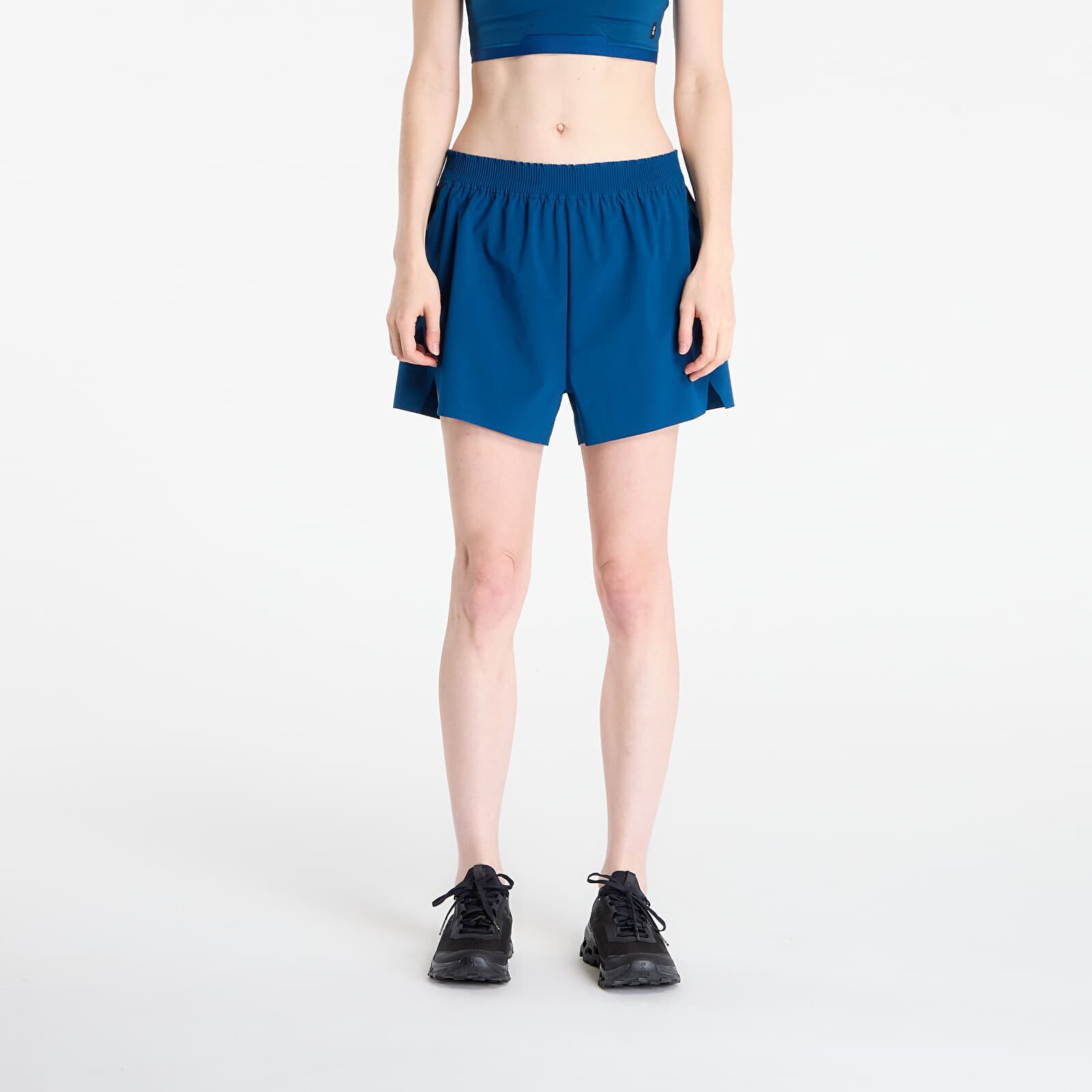 Shorts On Train Shorts Blue S