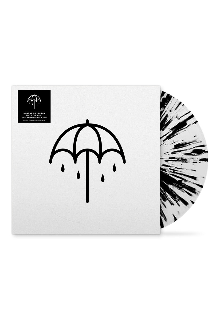 Bring Me The Horizon - That's The Spirit (10th Anniversary) Clear & Black - Splattered Vinyl