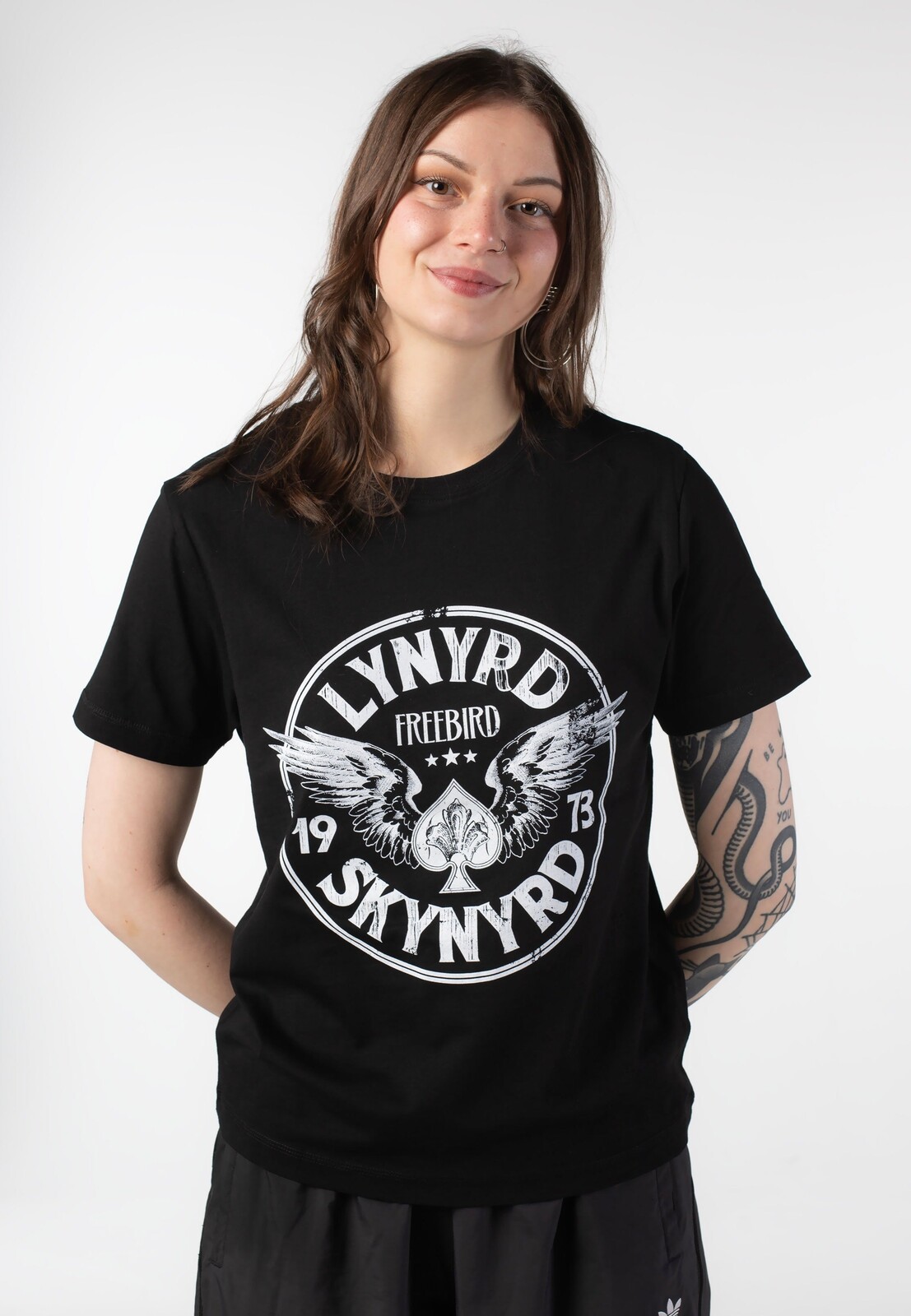 Lynyrd Skynyrd - Freebird '73 Wings - T-Shirt - black - S - Jersey
