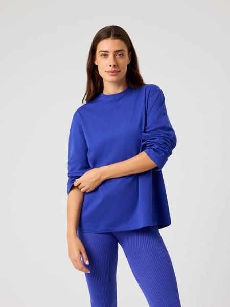 Björn Borg Studio Oversized Longsleeve T-shirt Blue, L