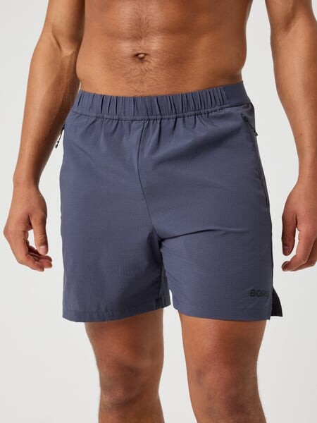 Björn Borg Borg Zip Shorts 7 Inch Blue, L