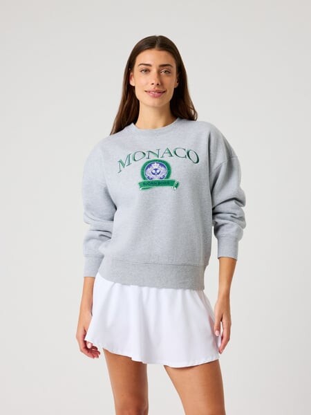 Björn Borg Borg Boyfriend Sweatshirt Grey, L