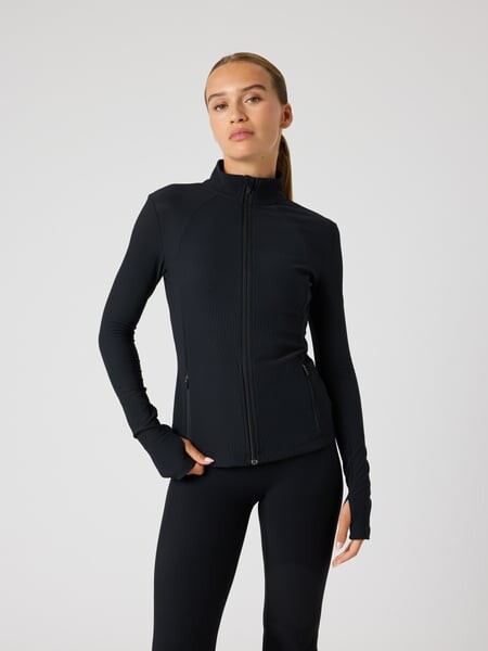 Björn Borg Studio Premium Ribbed Midlayer Black, L