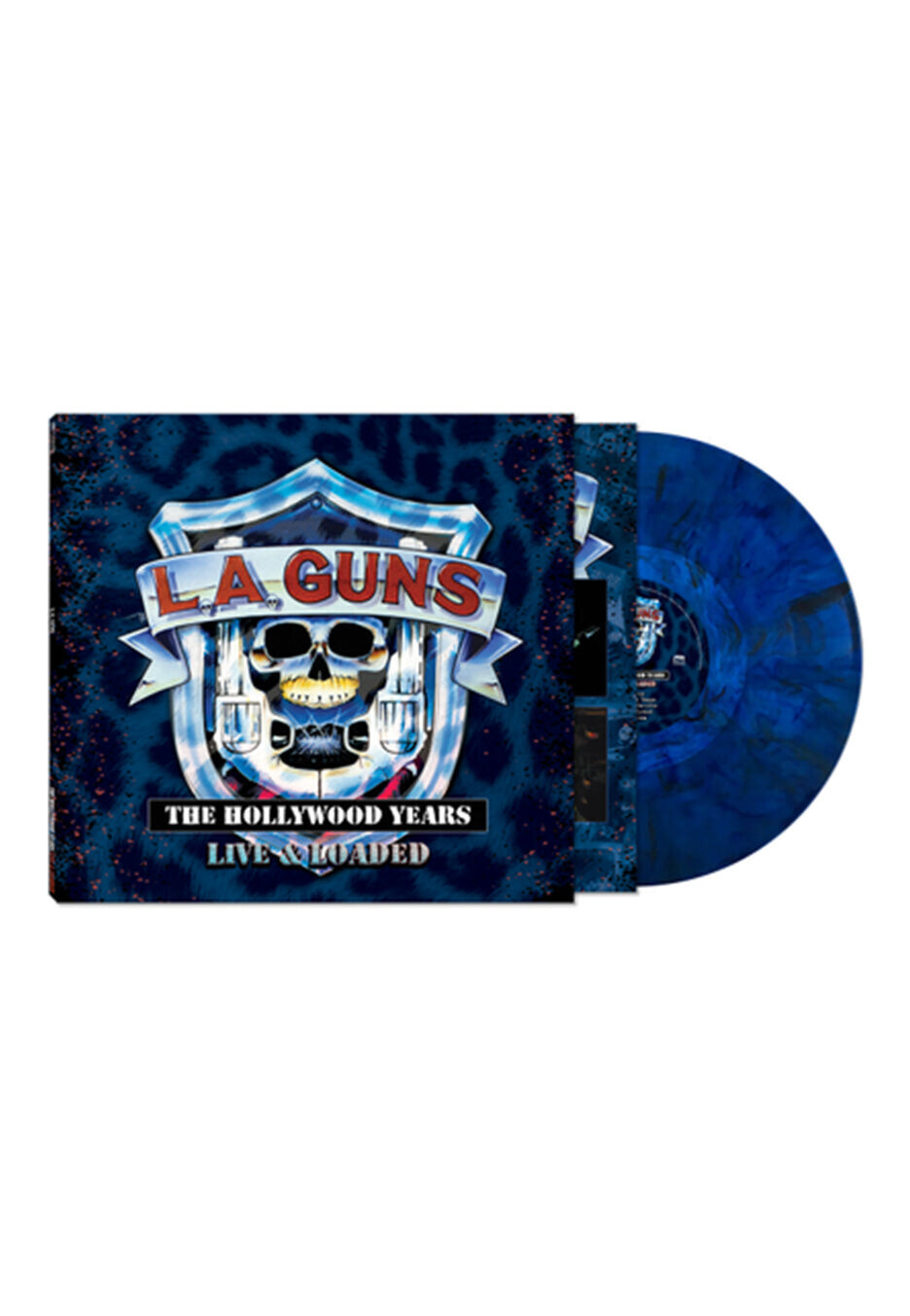 L.A. Guns - The Hollywood Years: Live & Loaded Ltd. Blue - Marbled Vinyl