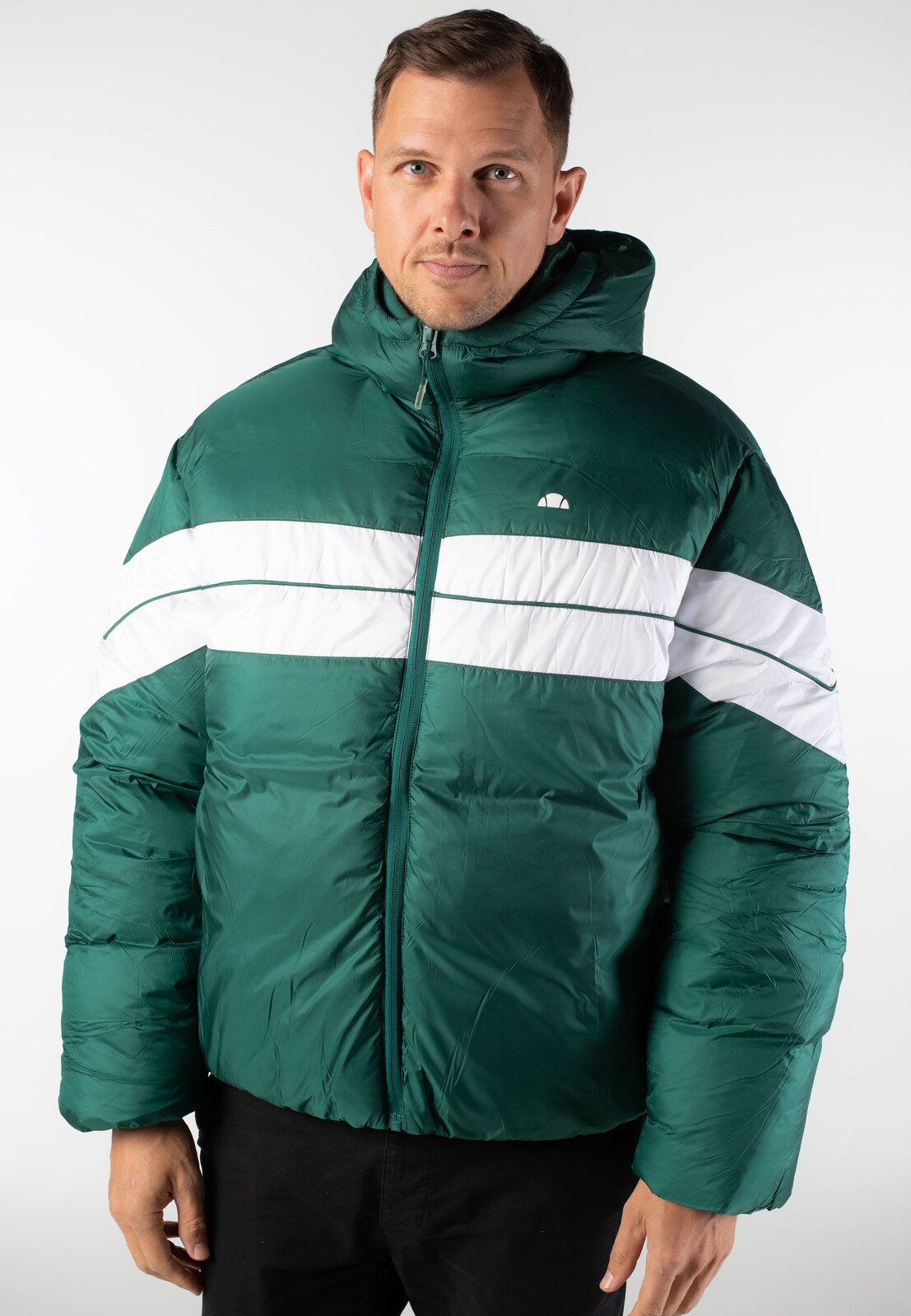 Ellesse - Pollas Puffer Dark Green - Jacket - green - L - 100% Polyester