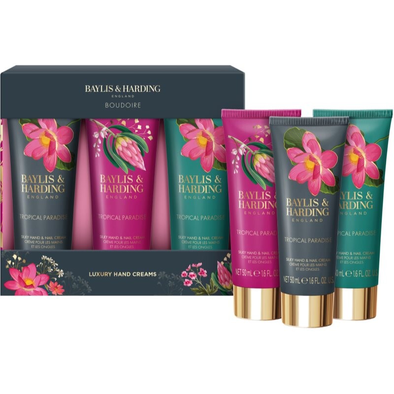 Baylis & Harding Boudoire Tropical Paradise hand cream gift set