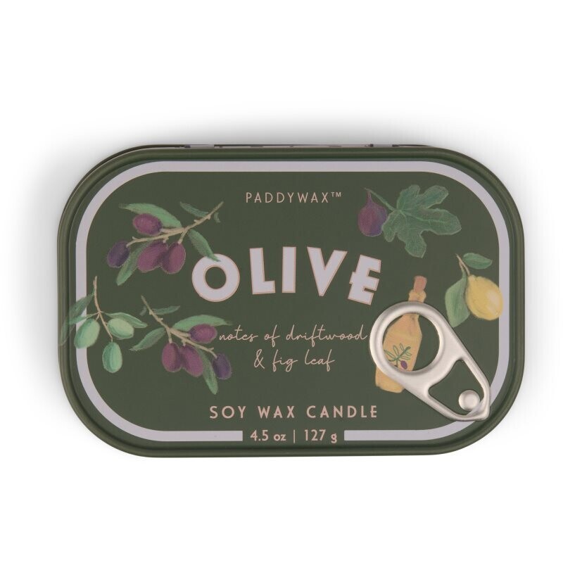 Paddywax Bistro Fig & Olive scented candle 127 g