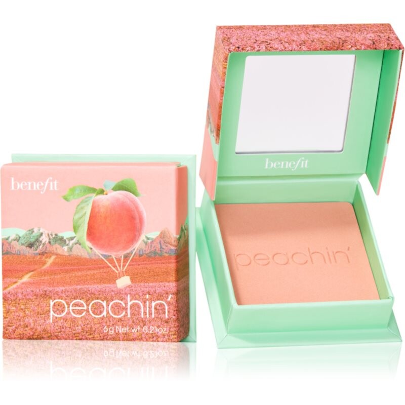 Benefit Peachin' WANDERful World powder blusher shade Golden peach 6 g