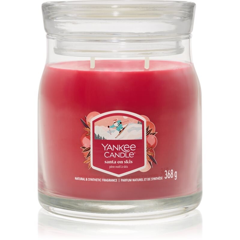 Yankee Candle Santa On Skis scented candle Signature 368 g