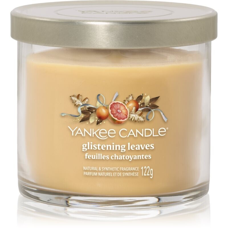 Yankee Candle Glistening Leaves scented candle Signature 122 g