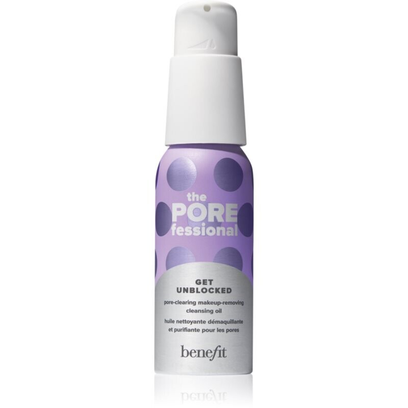 Benefit The POREfessional Get Unblocked Mini oil cleanser and makeup remover to smooth skin and minimise pores 45 ml