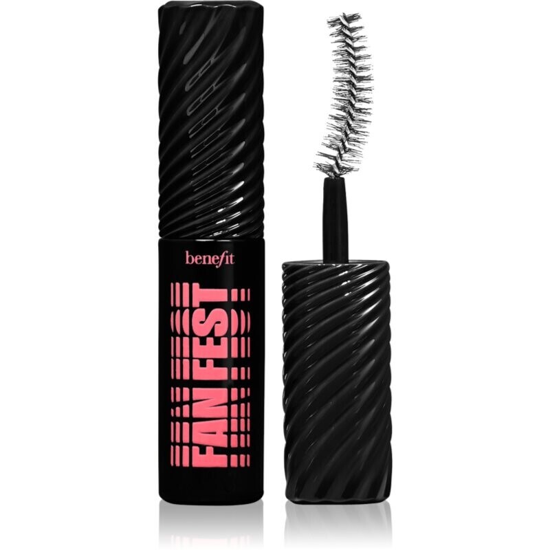 Benefit Fan Fest Fanning & Volumizing Mascara Mini lash multiplying volume mascara shade Hyper Black 4 g