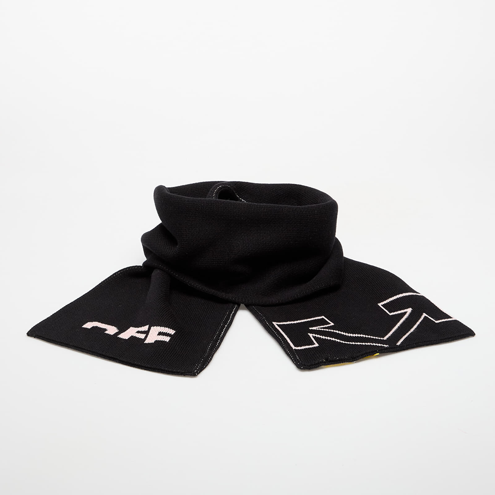 Scarf OFF-WHITE KIDS Type Logo Scarf Black/ Soft Pink Universal