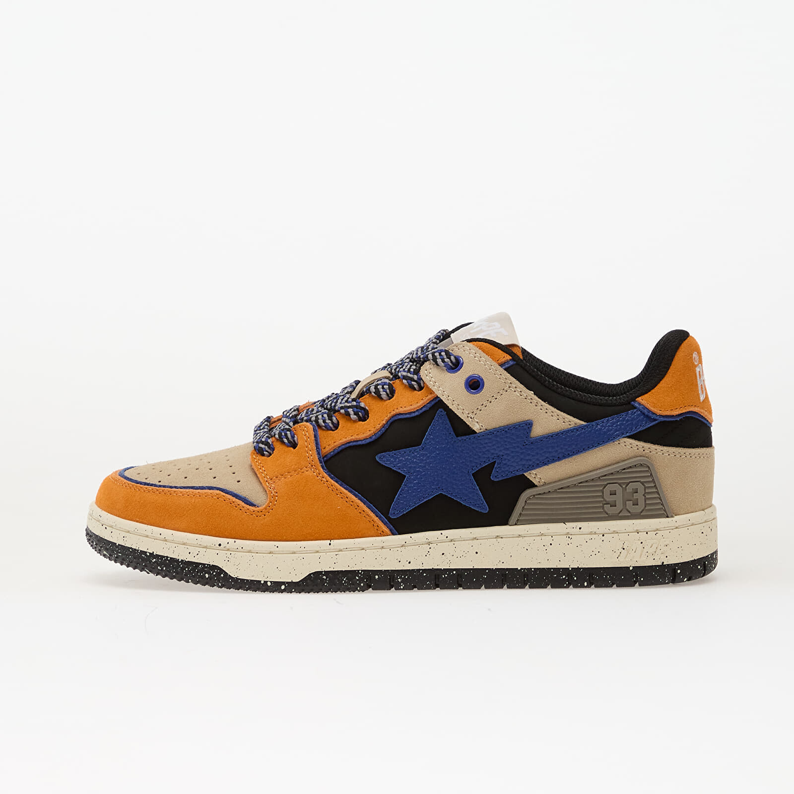 Sneakers A BATHING APE Bape Sk8 Sta 1 M2 Orange UK 11