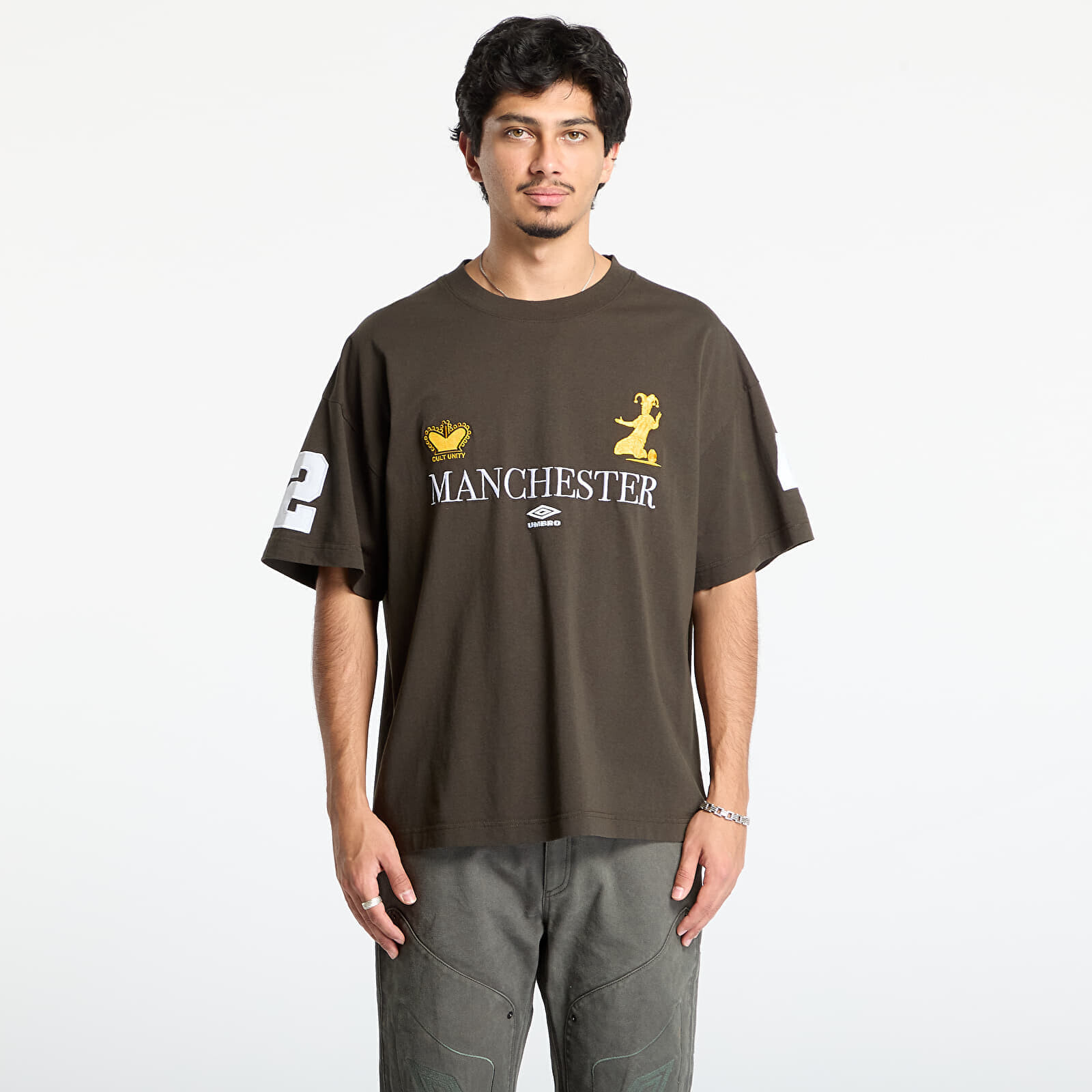 T-shirt Umbro Manc T-Shirt Dark Olive M