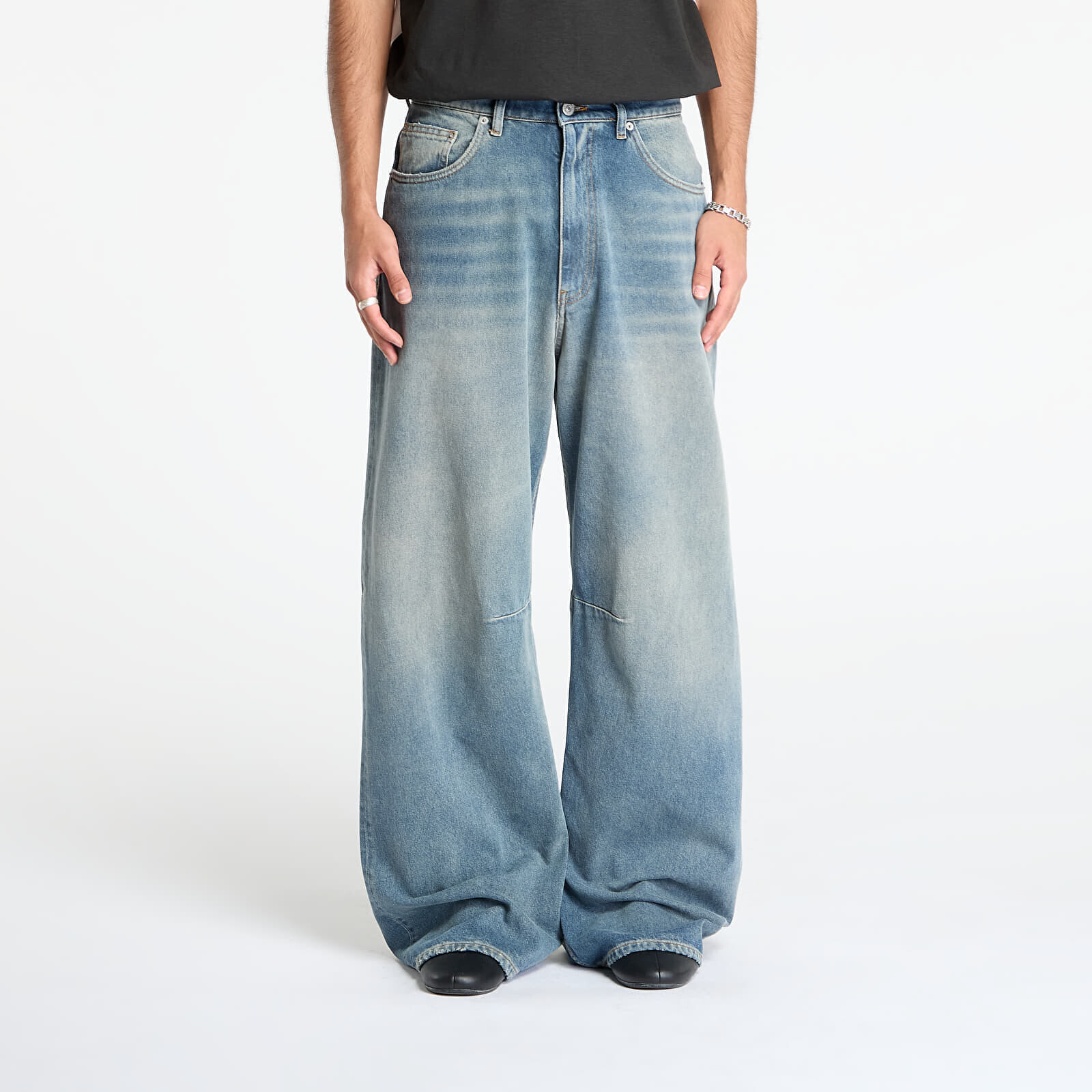Jeans MM6 Maison Margiela Pants 5 Pockets Medium Blue 33