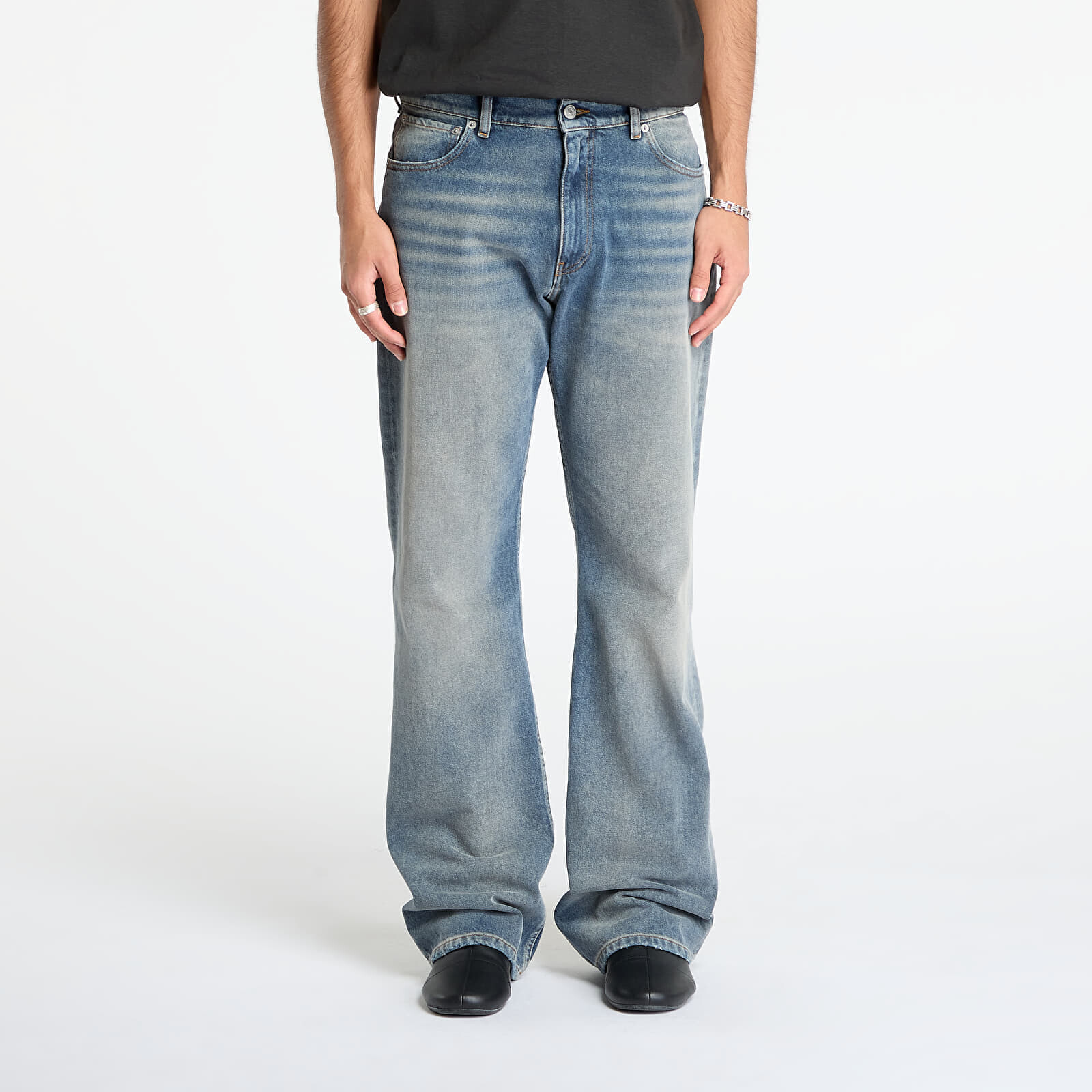 Jeans MM6 Maison Margiela Pants 5 Pockets Medium Blue 36