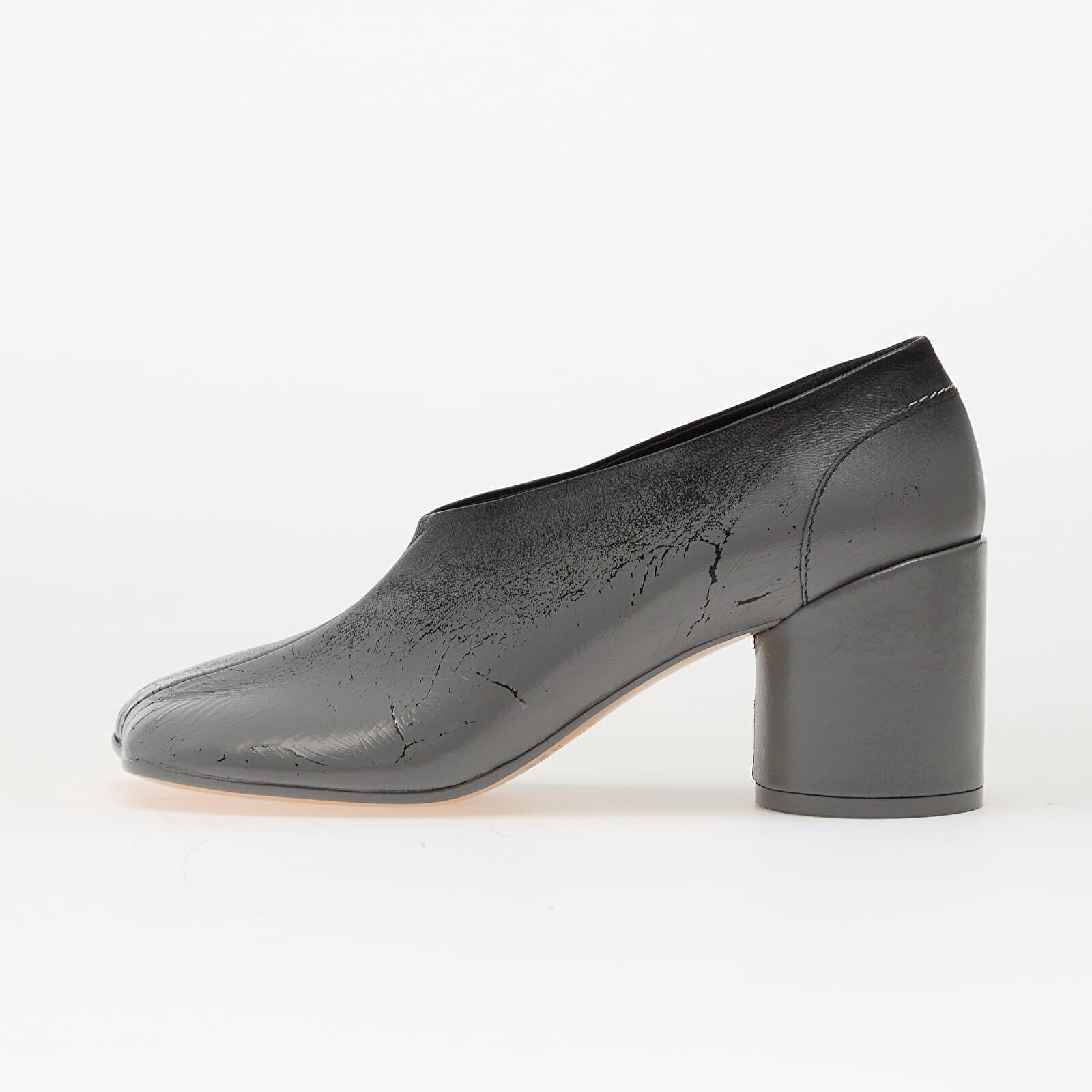 Sneakers MM6 Shoes Show Court Shoe Black/ Castelrock UK 6
