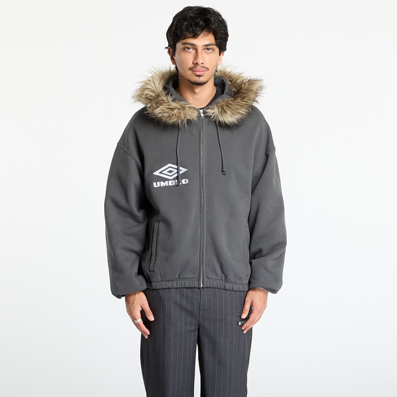 Sweatshirt Umbro Fur Masked Hoodie Dark Grey L
