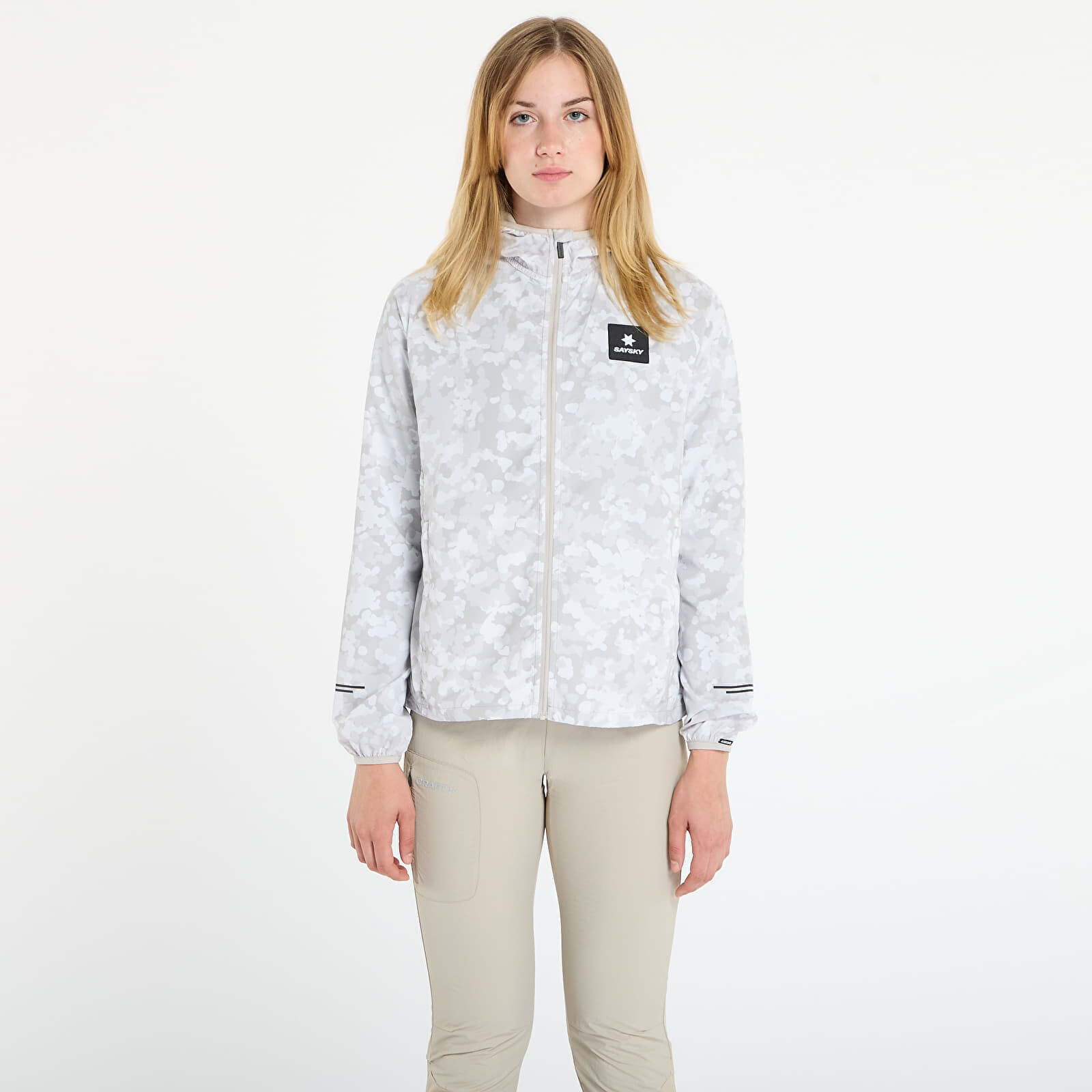 Jacket SAYSKY W Camo Pace Jacket Sand AOP S