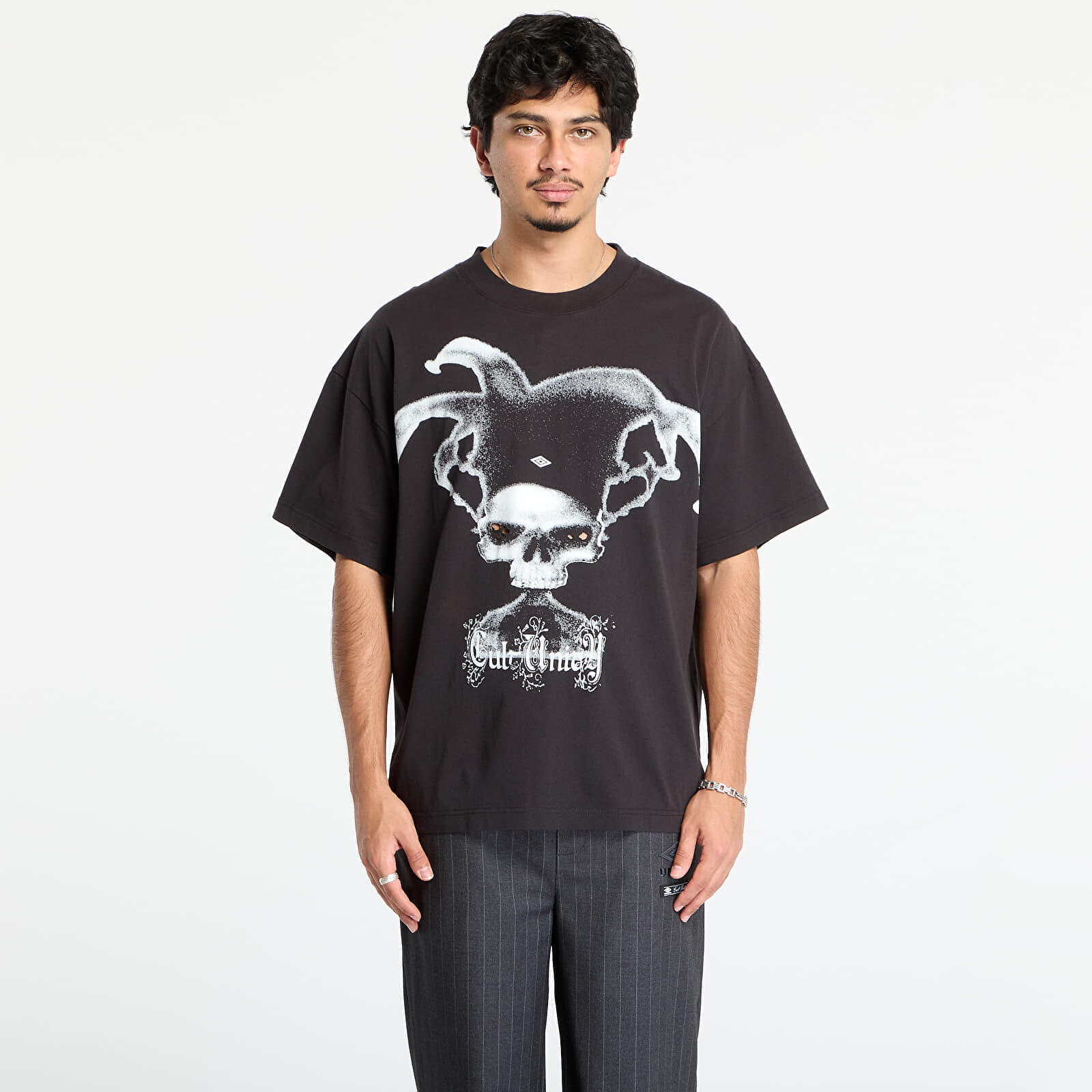 T-shirt Umbro Lasered Jester T-Shirt Black L