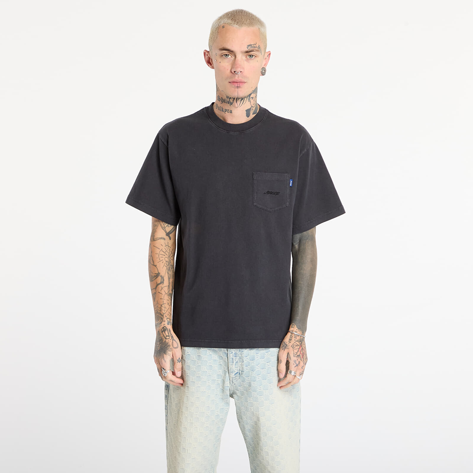 T-shirt Awake NY Pocket Tee Black XL