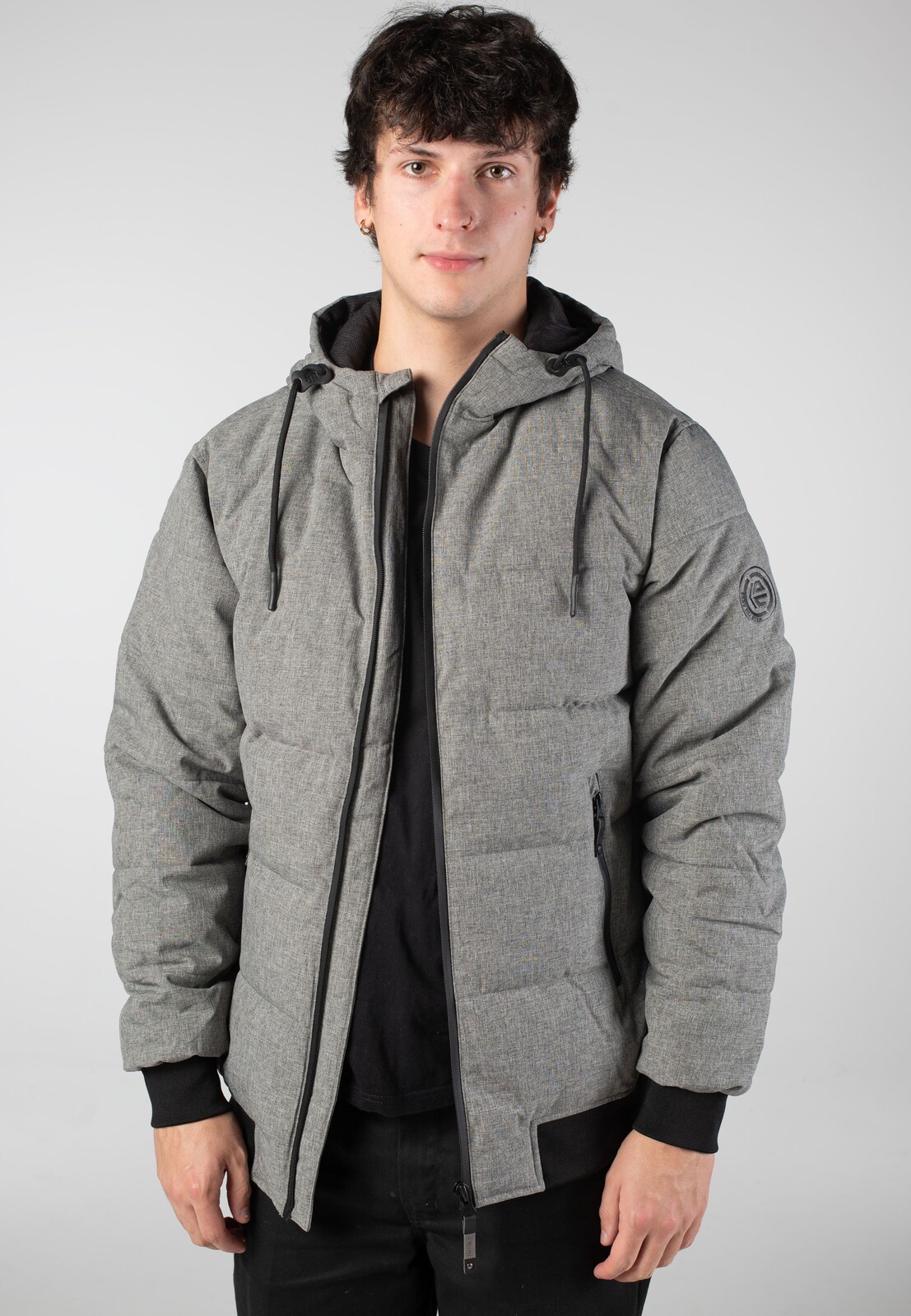 Indicode - Gabrio Charcoal Mix - Jacket