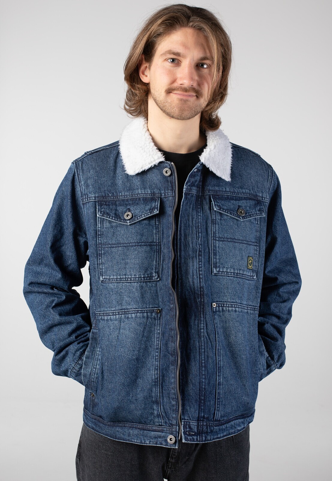 Indicode - Trabant Blue - Jeans Jacket - blue - XL - Denim