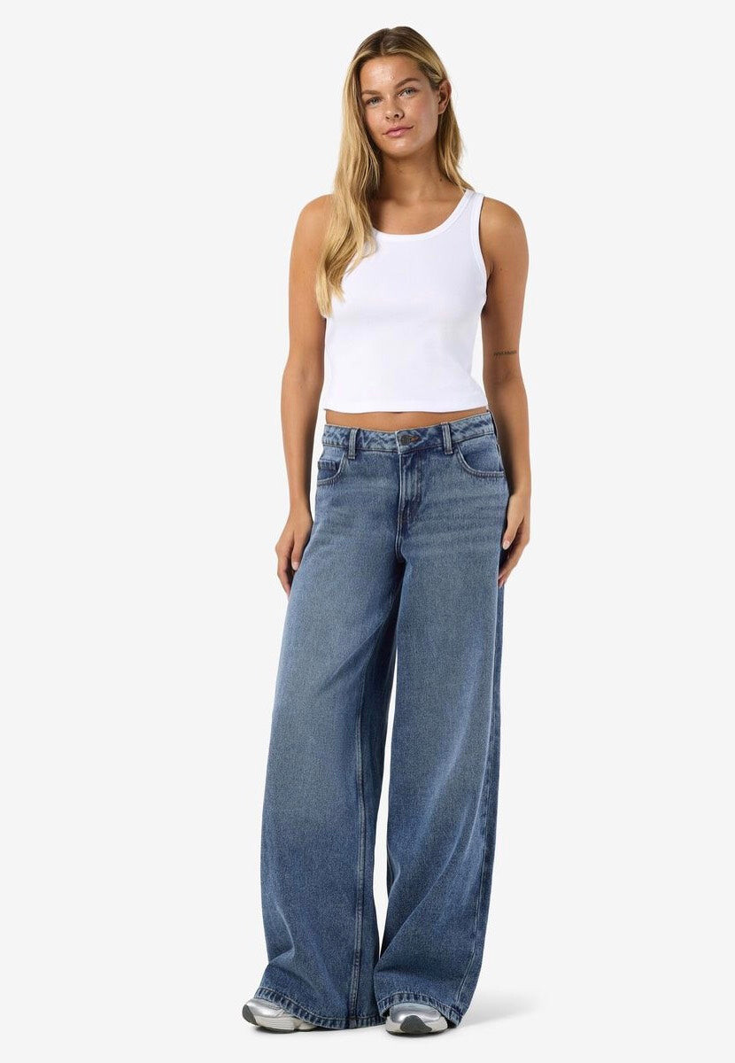 Noisy May - Kettie Medium Blue Denim - Jeans - blue - W25 / L32 - 100% Cotton,Denim