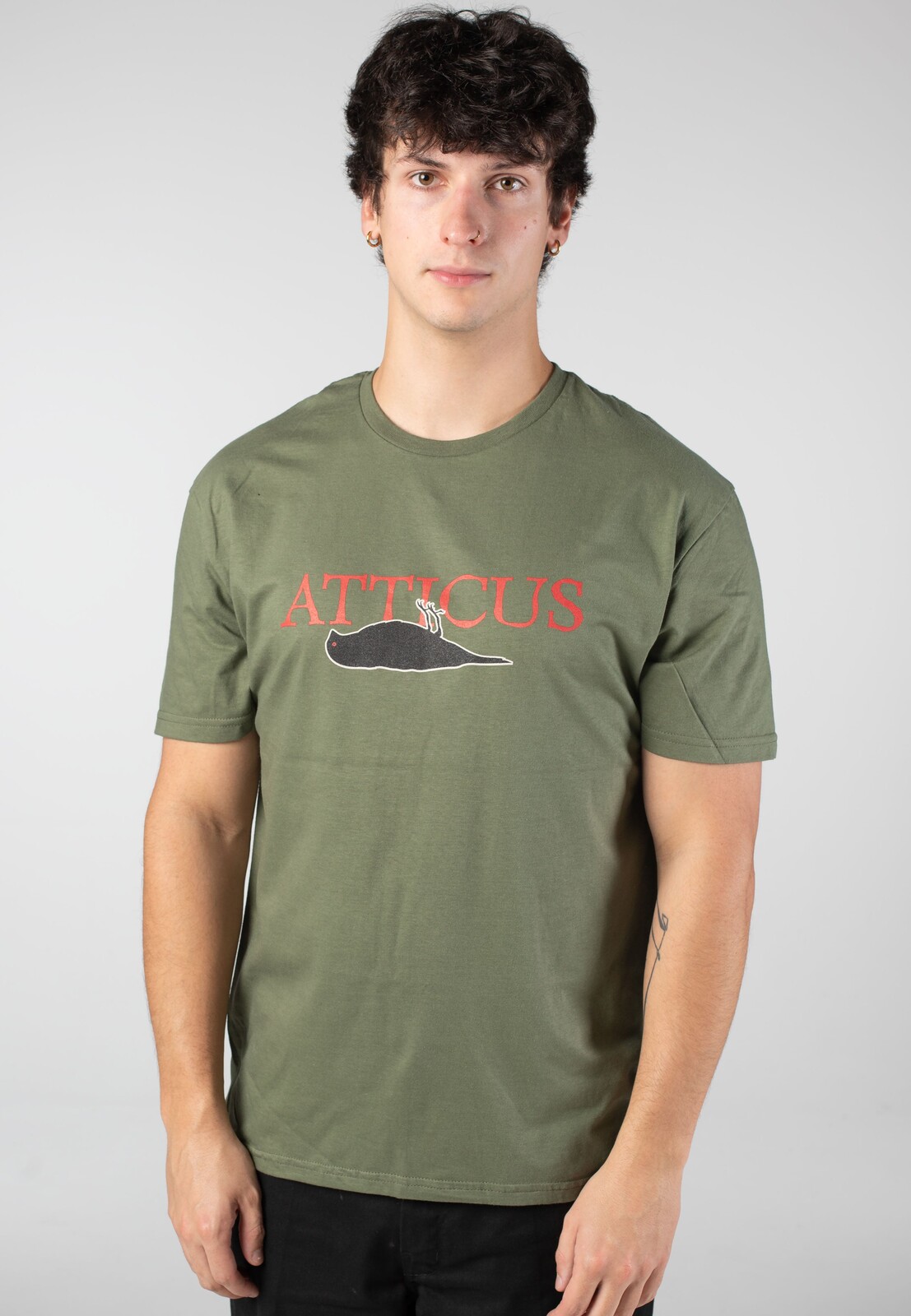 Atticus - Deadbird Military Green - T-Shirt - green - L - Jersey
