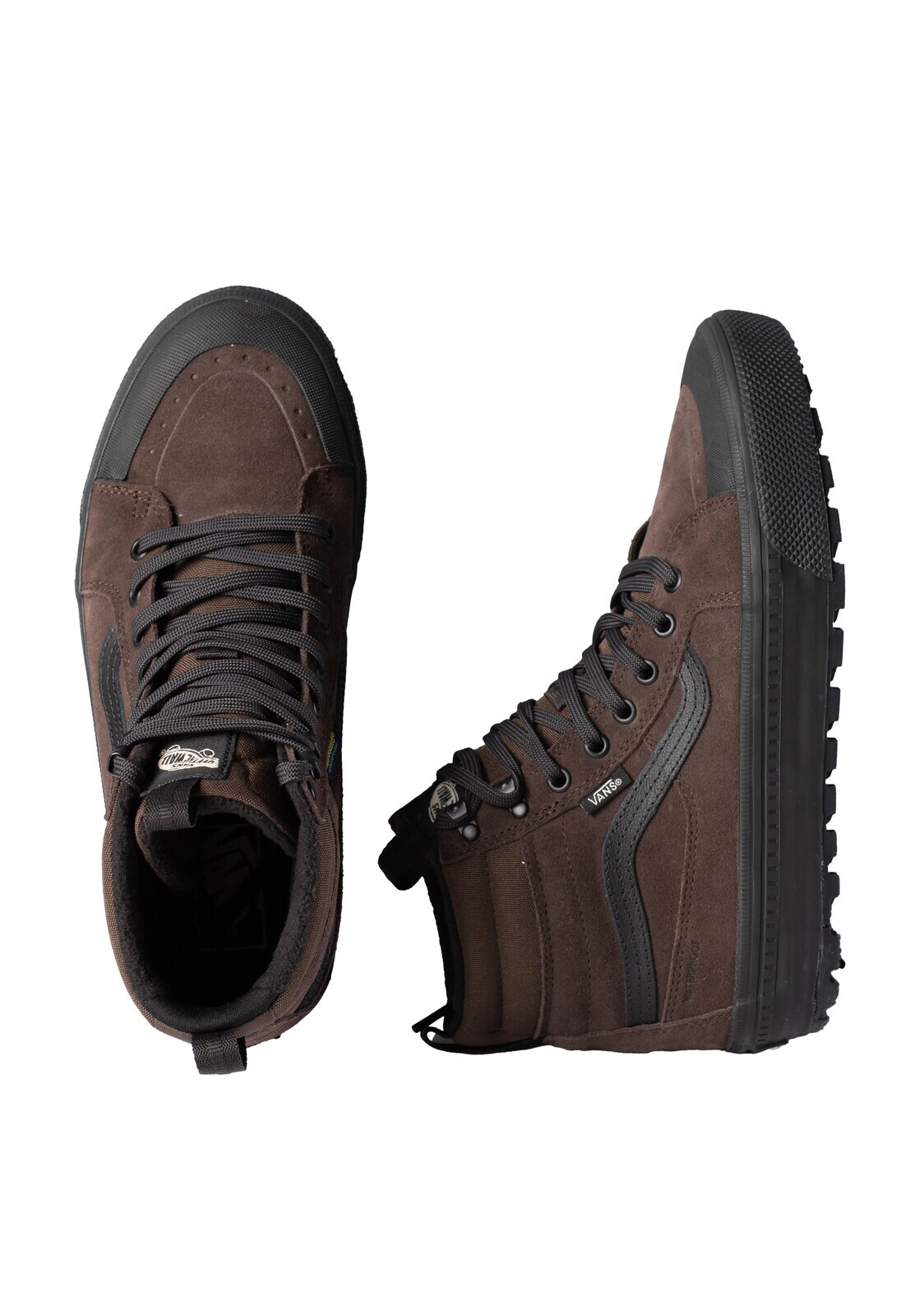 Vans - MTE Sk8-Hi Waterproof Insulated Brown/Black - Shoes