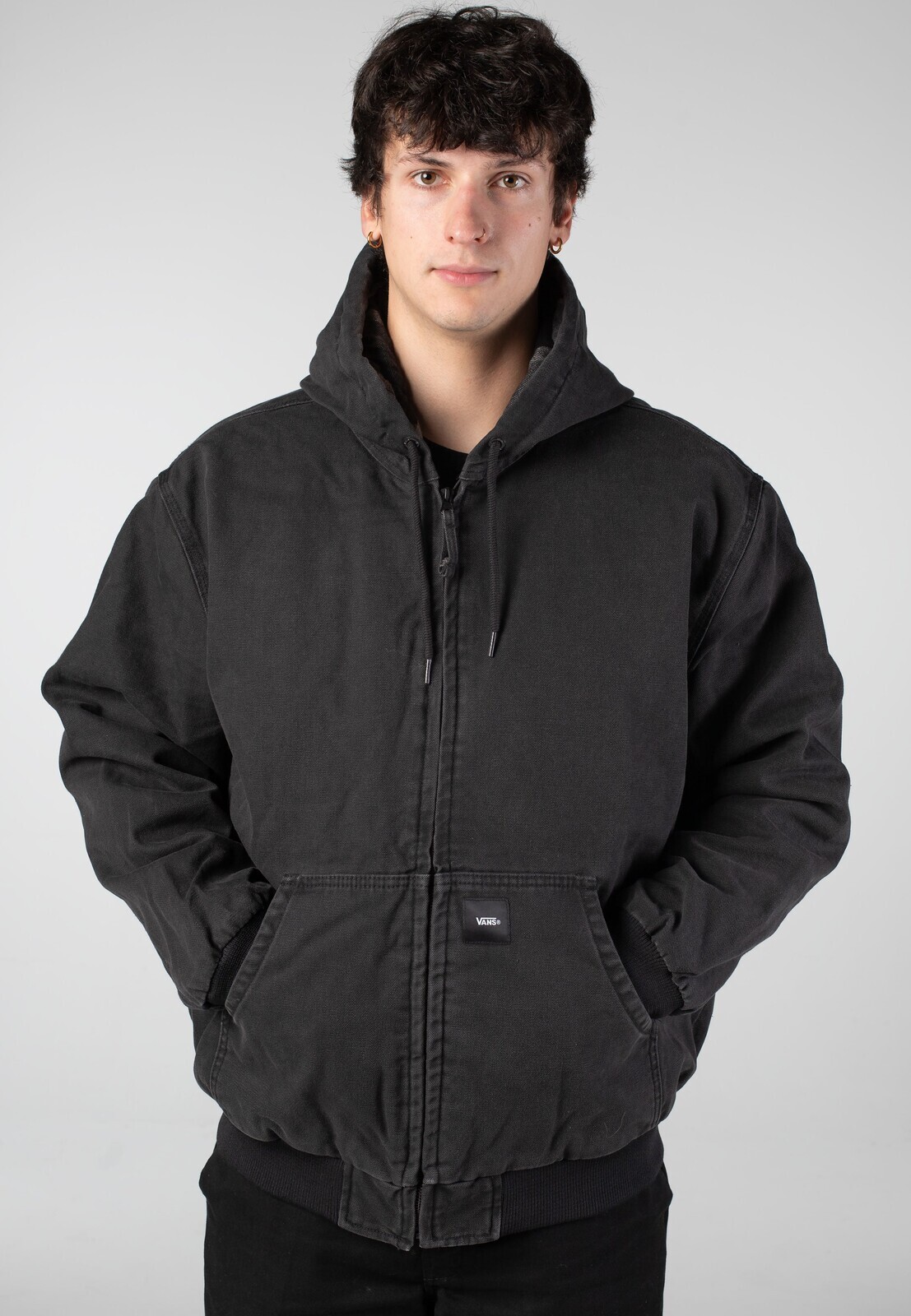 Vans - Workwear Canvas Full Zip Black - Jacket