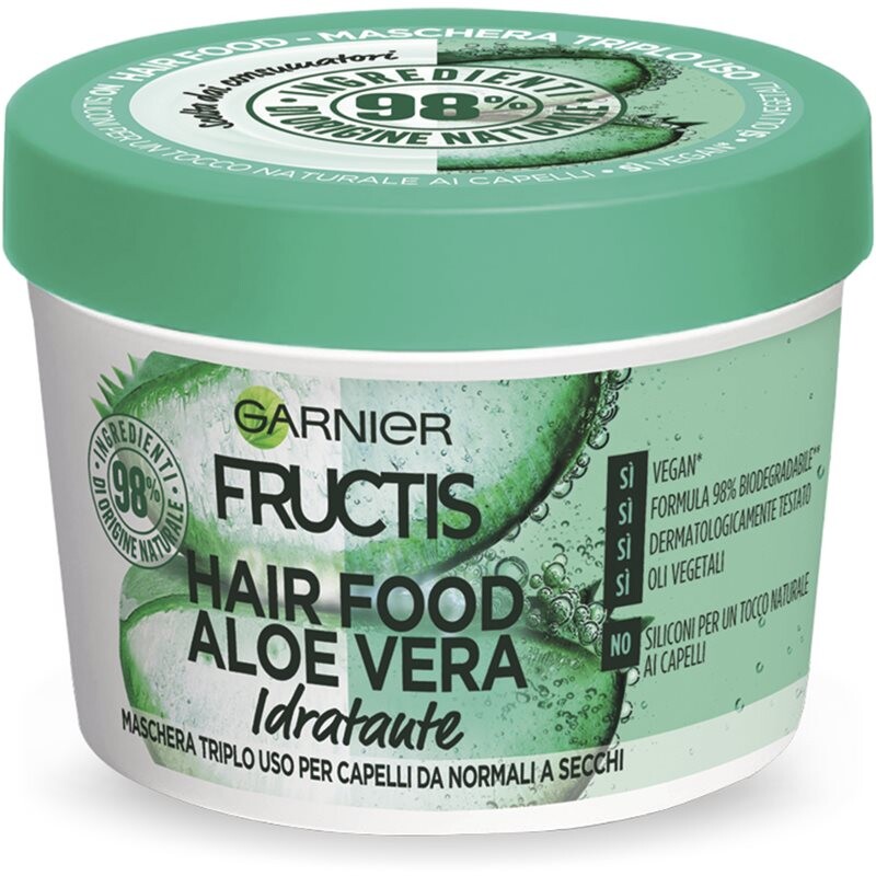 Garnier Fructis Aloe Vera Hair Food hydrating hair mask with aloe vera 390 ml
