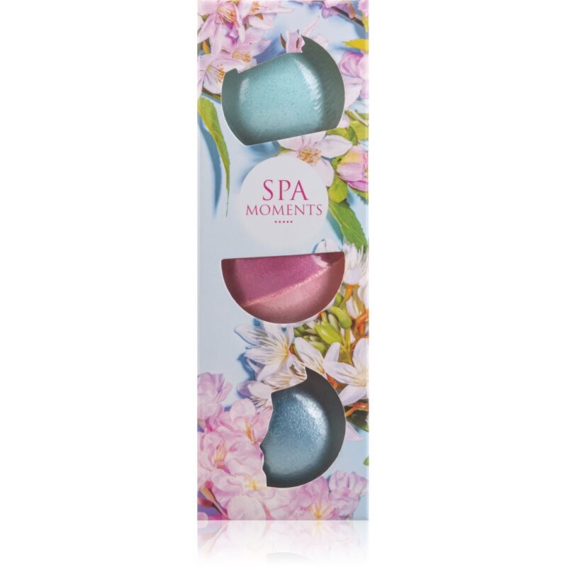 Spa Moments Fizzy Bath Bombs Shea Butter fizzy bath bombs with shea butter