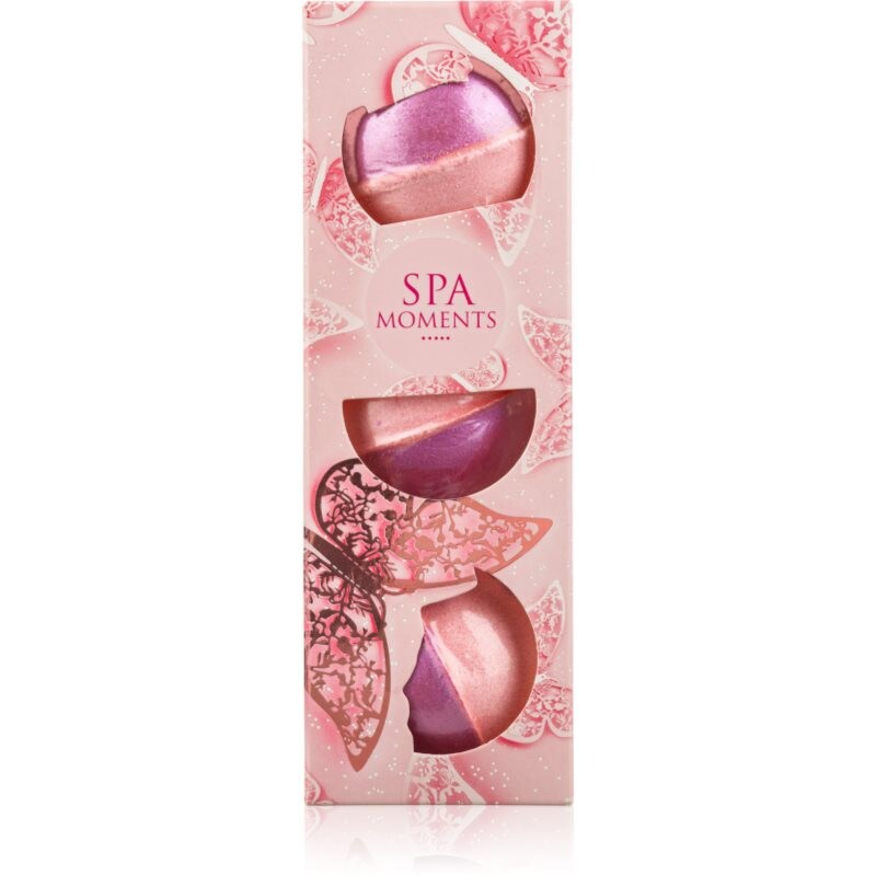 Spa Moments Bath Bombs Marshmallow fizzy bath bombs with shea butter