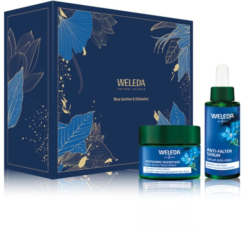 Weleda Blue Gentian & Edelweiss gift set with firming effect