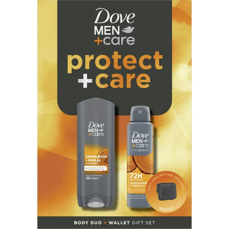Dove Men+Care Sandalwood&Vanilla gift set for men