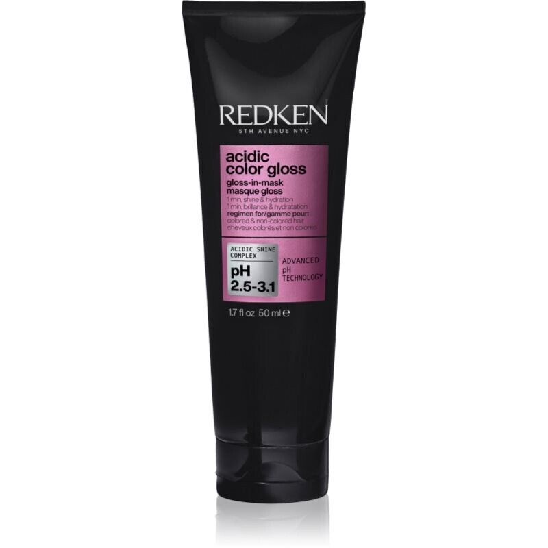 Redken Acidic Color Gloss Acidic Color Gloss Mask nourishing and moisturising hair mask for shiny and soft hair 50 ml