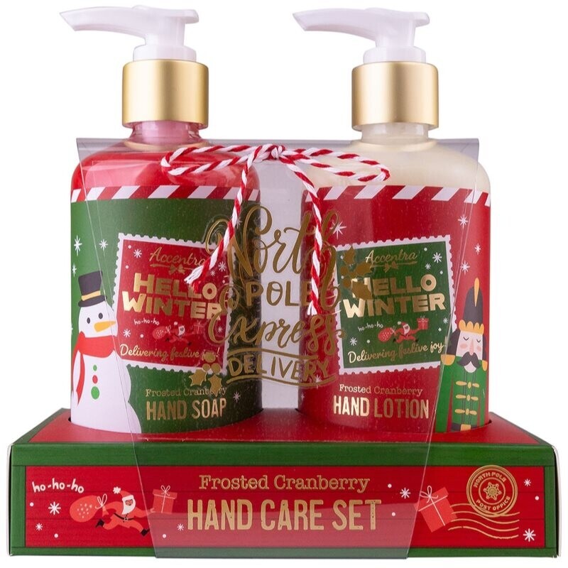 Accentra Hello Winter Christmas gift set for hands