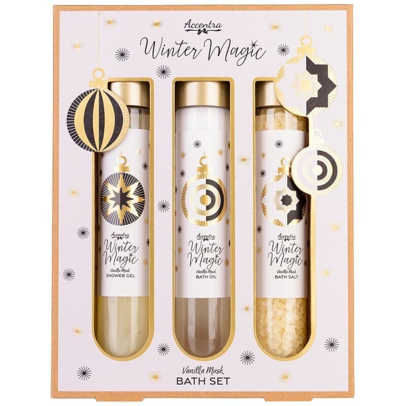 Accentra Winter Magic gift set for the bath