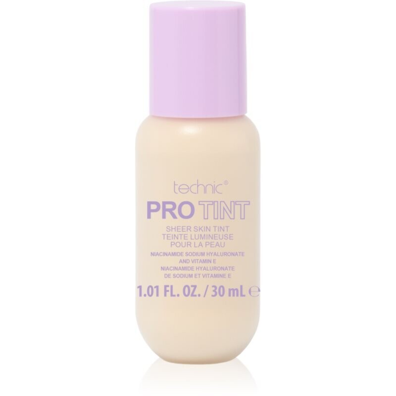 Technic Cosmetics Pro Tint lightweight foundation for a natural look shade Seashell 30 ml