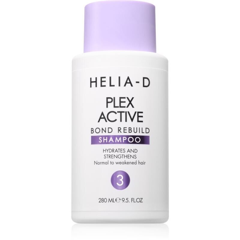 Helia-D Plex Active Bond Rebuild strengthening shampoo for all hair types 280 ml