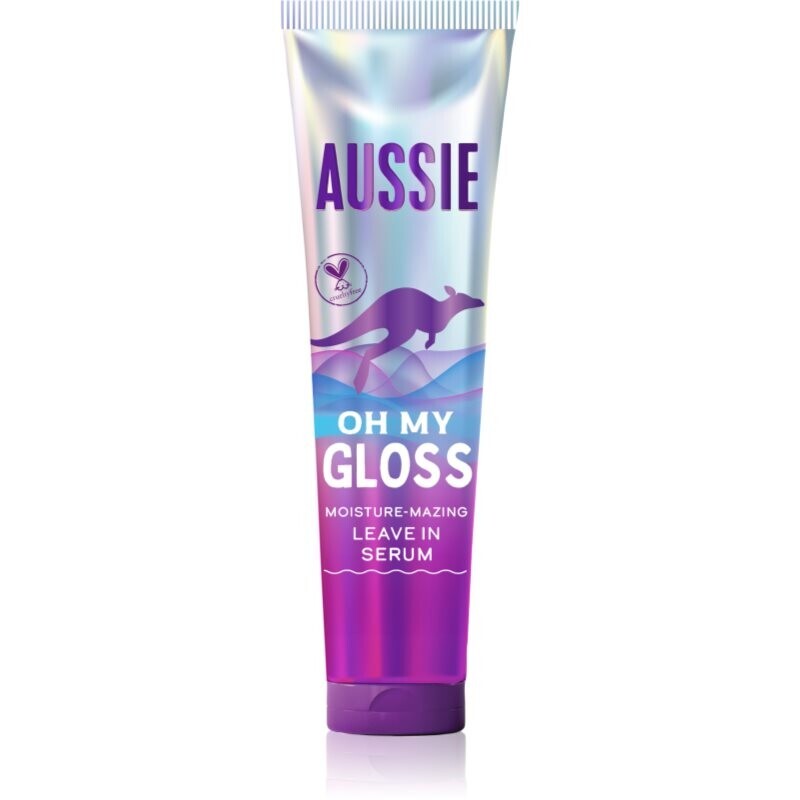 Aussie Oh My Gloss Leave In Serum leave-in serum for hydration and shine 160 ml